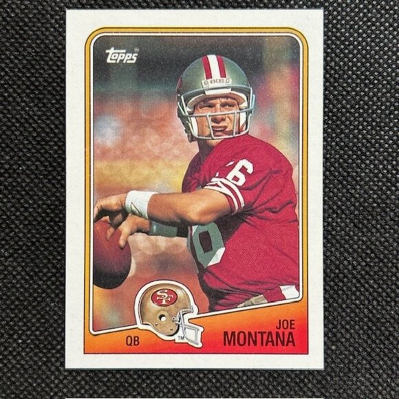 Topps Other - 1988 TOPPS JOE MONTANA CARD #38 SAN FRANCISCO 49ERS